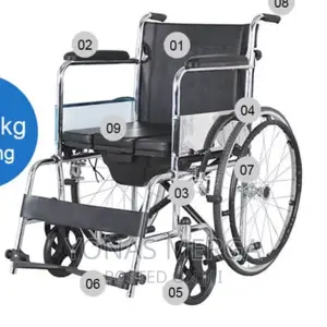 Wheelchair Withcommode/Good Finish Wheelchair/New Wheelchair