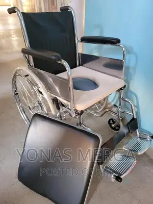 150ኪሎ ድረስ ማሸከም/Toilet Wheelchair/Bath Wheelchair/Wheelchair