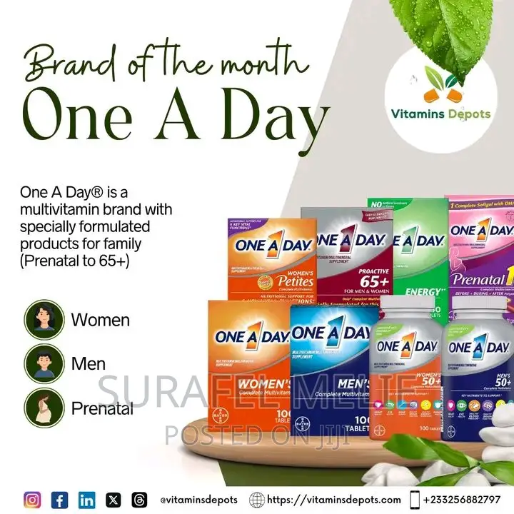 One a Day Multivitamins in Bole - Vitamins & Supplements, Alpha Herbal ...