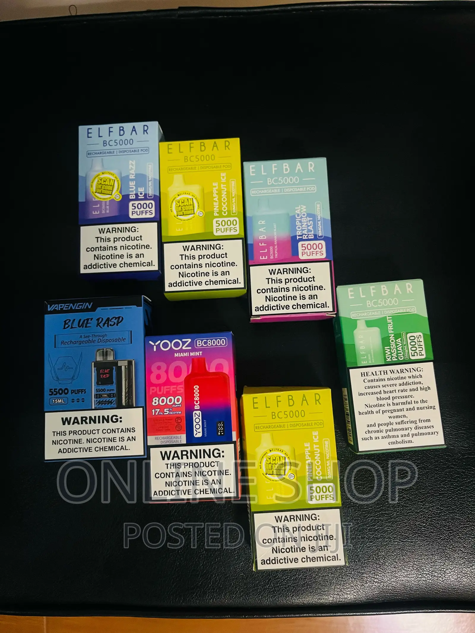 Elfbar Is in Our Stock Vape Plenty of Flavors to Explore