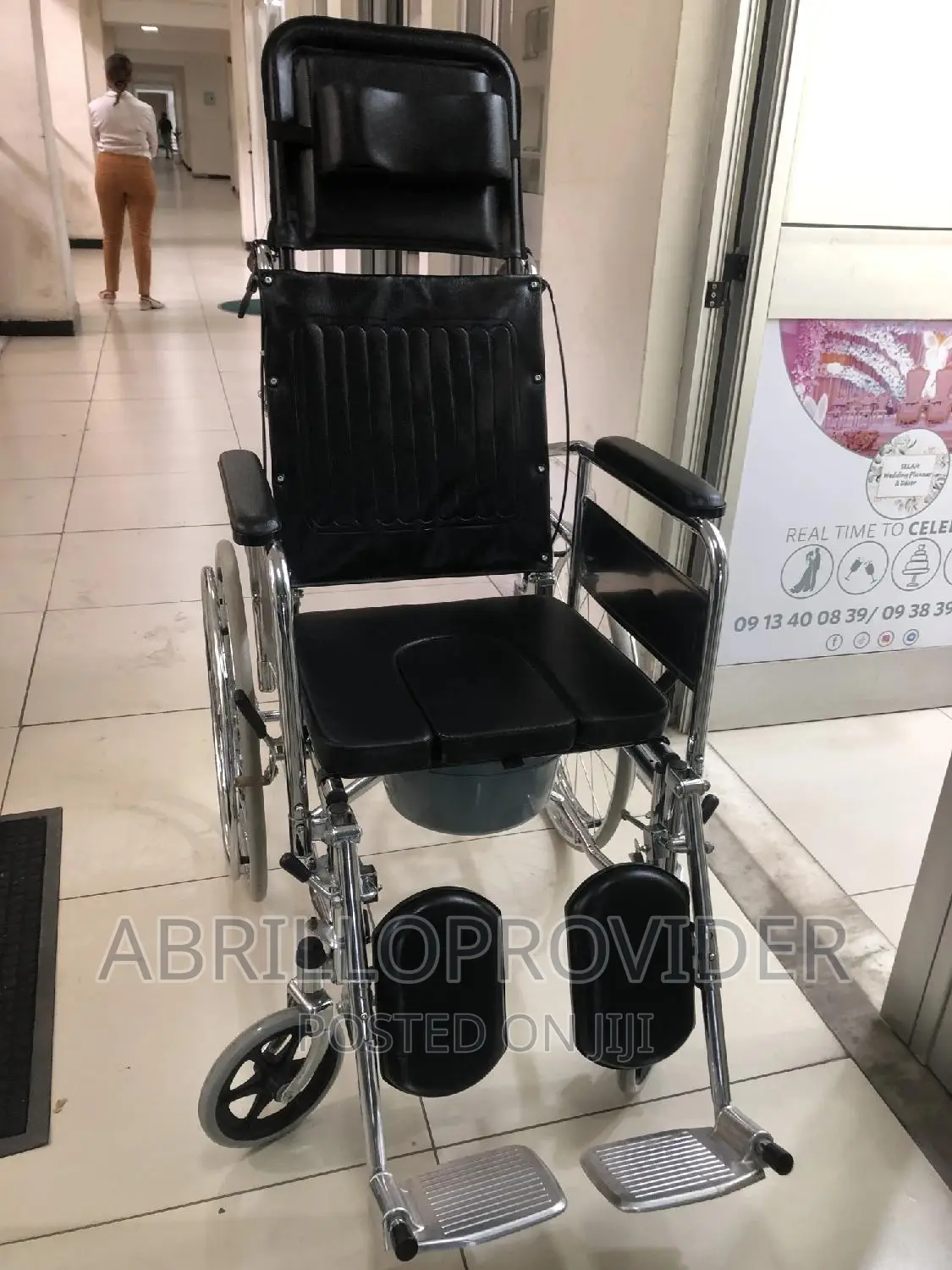 180° Bed Wheelchair/Commode Wheelchair/Wheelchair/Wheelchair