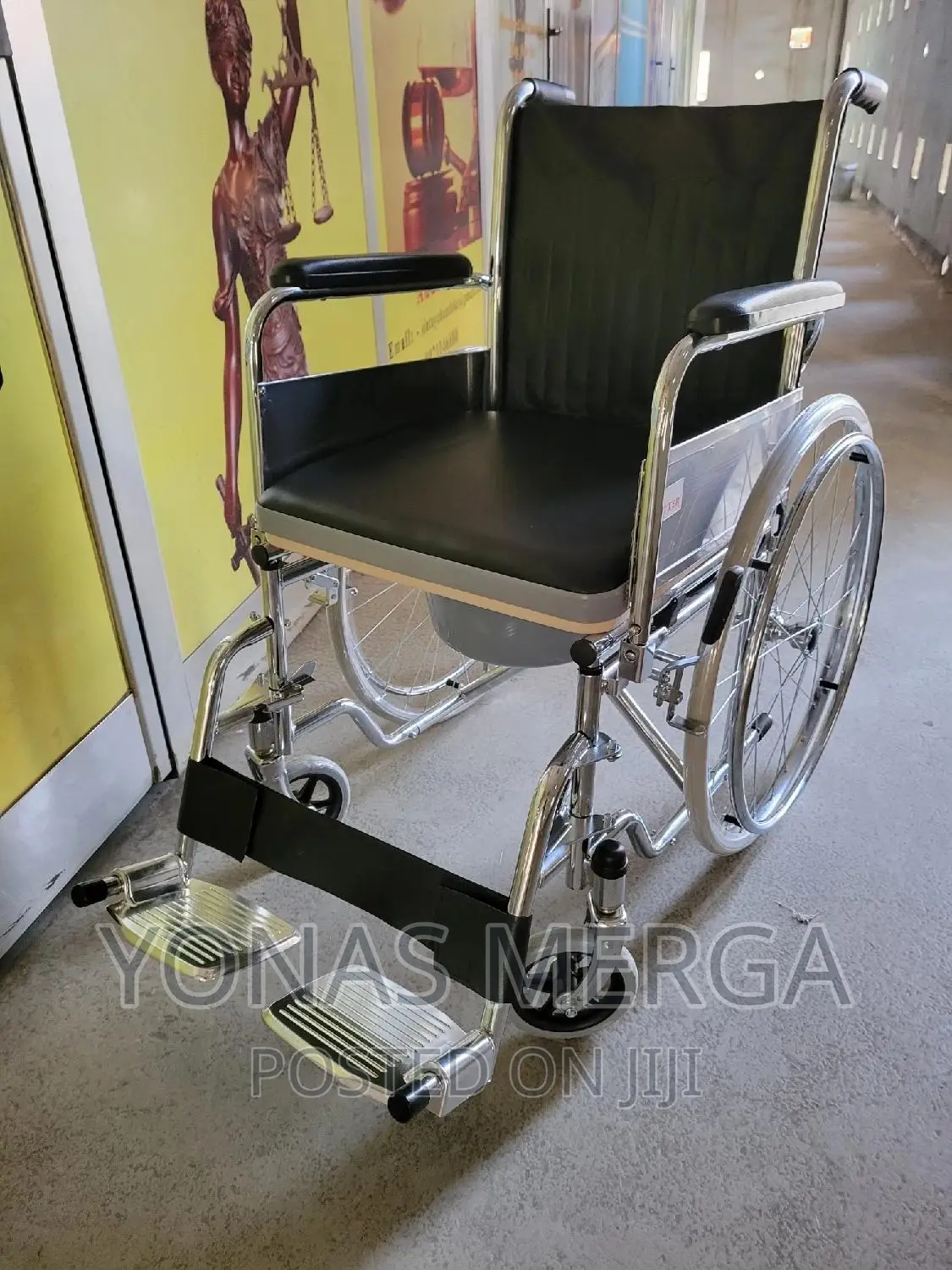 Wheelchair,Portable Elderly Wheelchair Spoke P.C Wheelchair