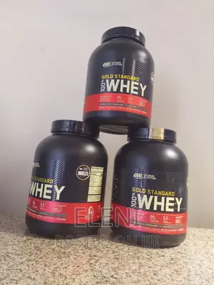 Photo - 100% Original Gold Whey Protein 2.27 Kg Made in USA