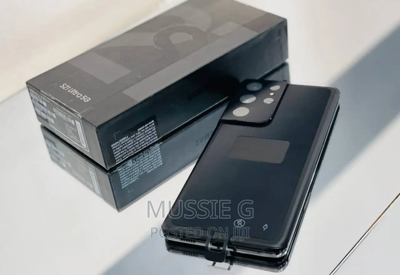 New Samsung Galaxy S21 Ultra 5G 256 GB Black