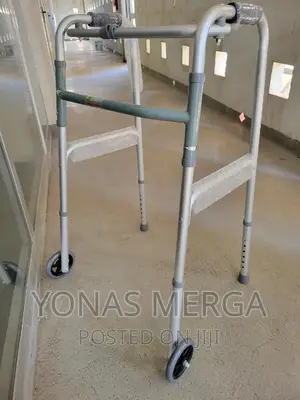 Photo - Folding Walker Tynor Aluminium Heavy Reciprocating Walker