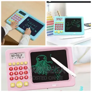 Photo - Kids Calculator and LCD Drawing Board