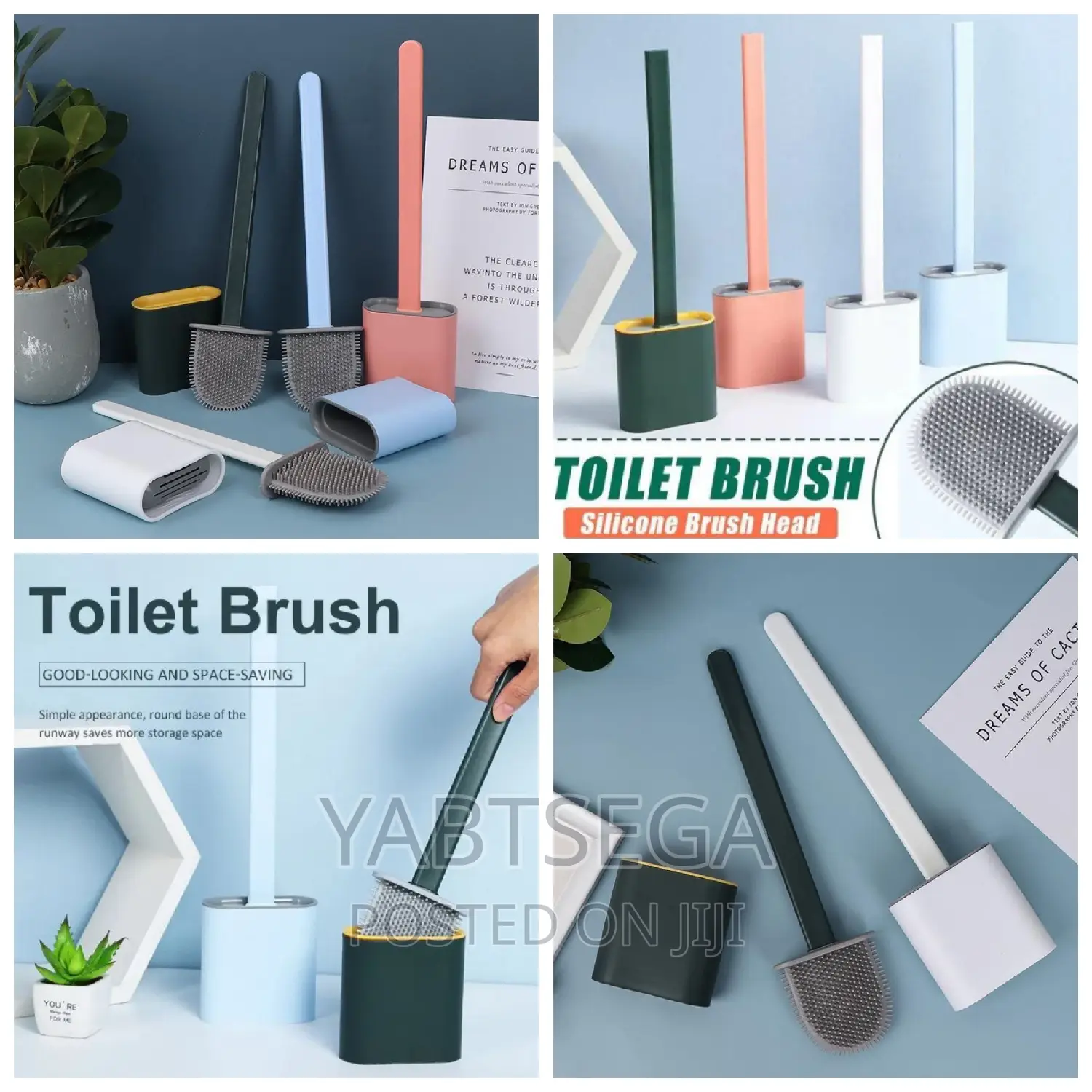 Toilet Cleaning Brush With Brush Holder