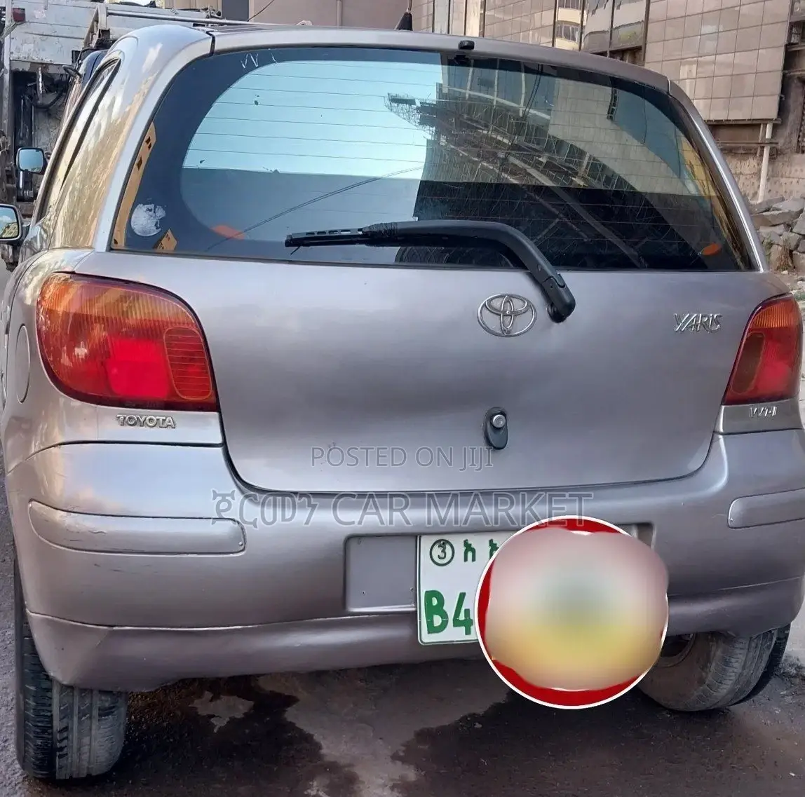 Toyota Vitz 2005 Gray