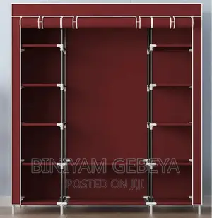 ባለ 3 ክፍል Clothes Storage Cabinat