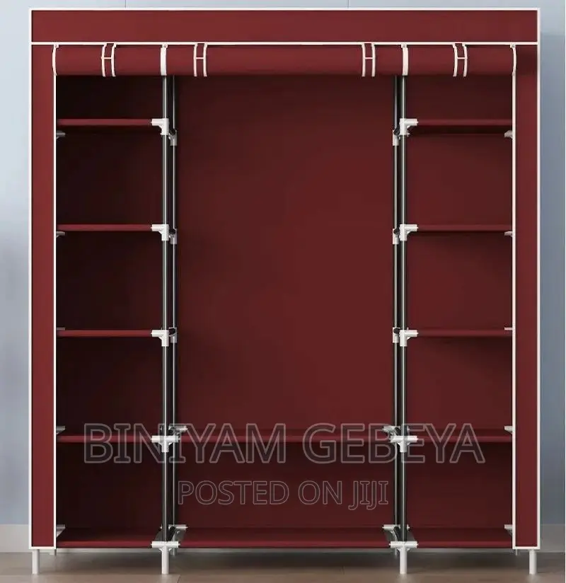ባለ 3 ክፍል Clothes Storage Cabinat