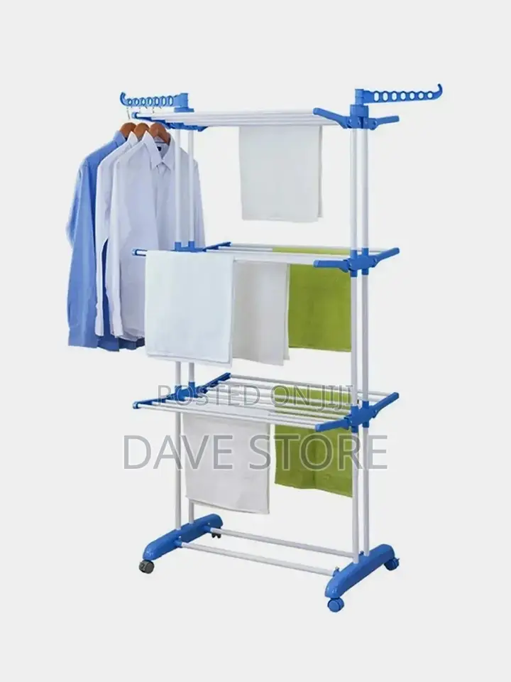 Indoor Three Layer Clothe Hanger