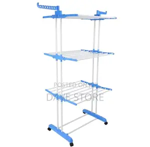 Indoor Three Layer Clothe Hanger