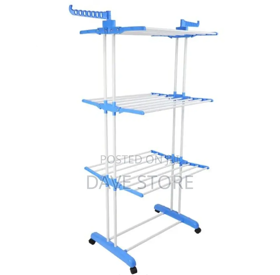 Indoor Three Layer Clothe Hanger