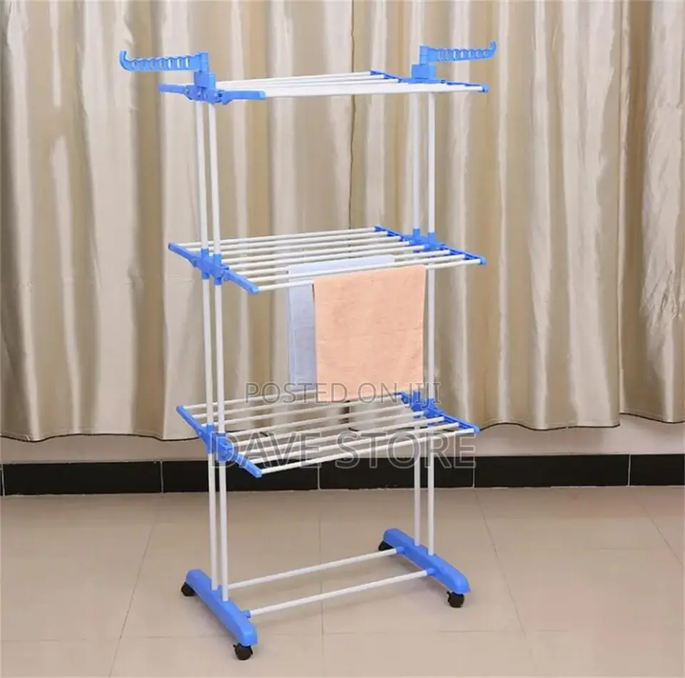 Indoor Three Layer Clothe Hanger