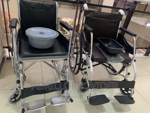 Photo - Commode Wheelchair, Medical|Wheelchair|Wheelchair|Wheelchair