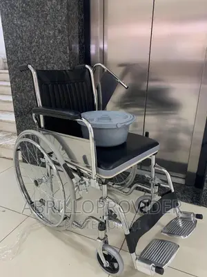 Can Take a Bath + Foldable +Toilet Wheelchair/Wheelchair