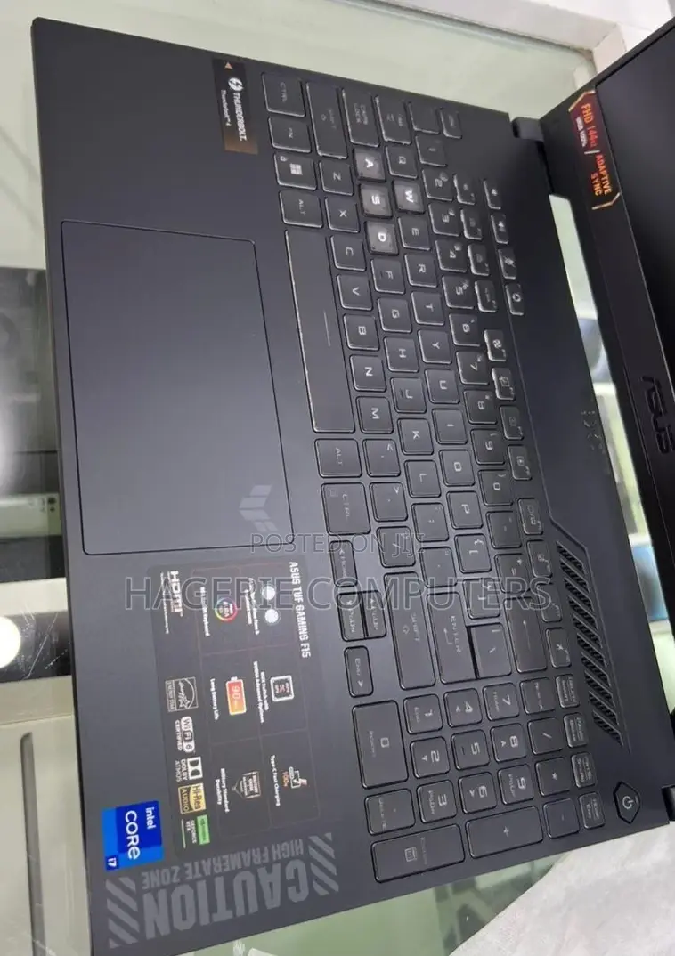 New Laptop Asus TUF516P 16GB Intel Core I7 SSD 1T