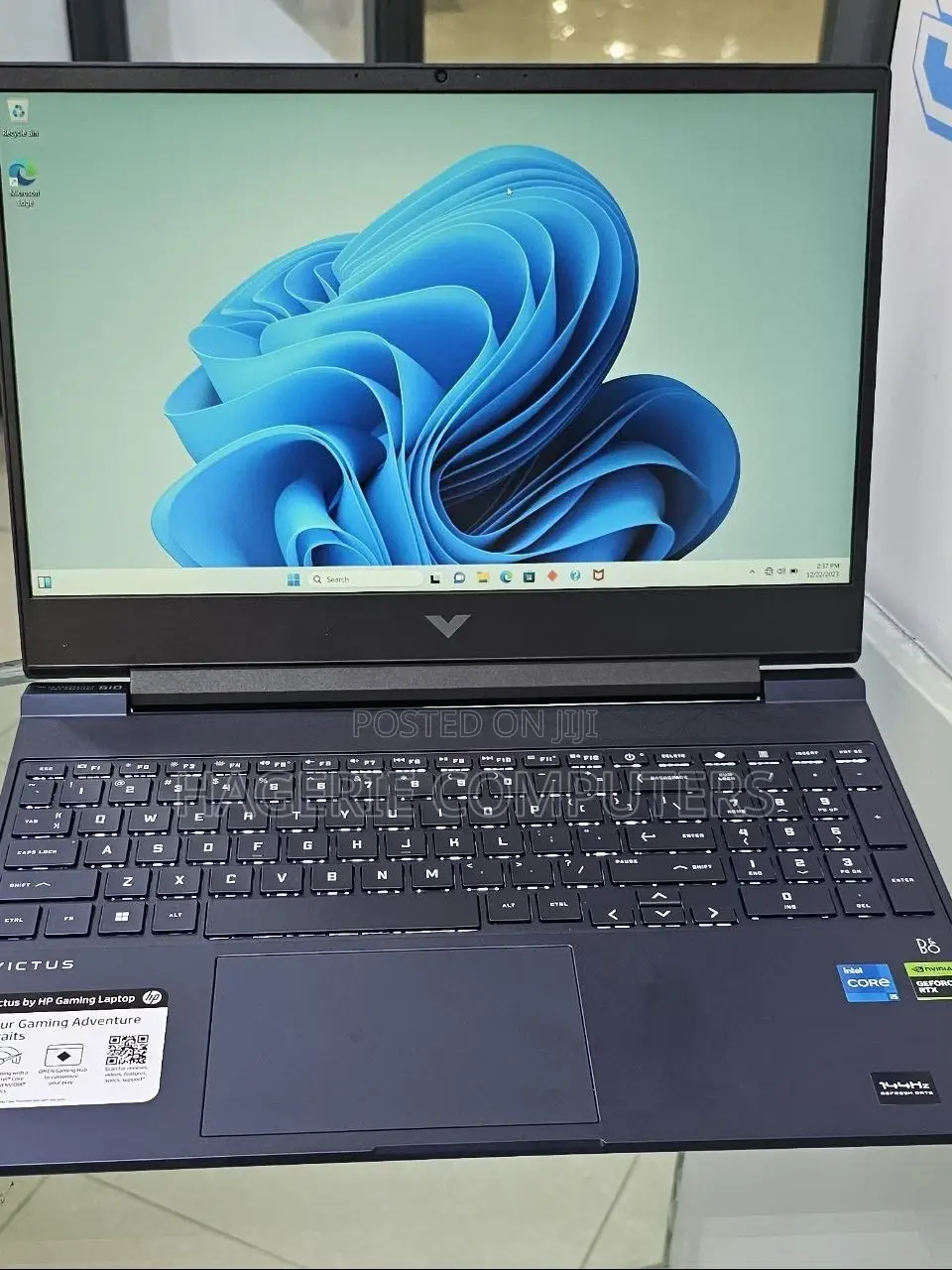 New Laptop HP Victus 16 8GB SSD 512GB