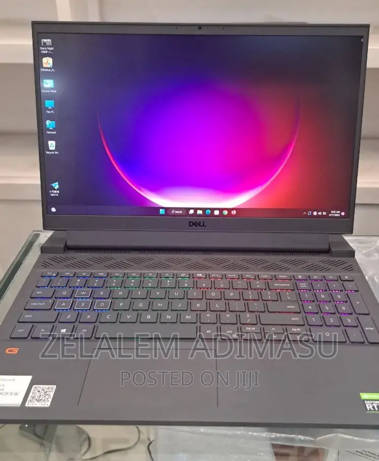New Laptop Dell G15 5511 16GB Intel Core I7 SSD 512GB