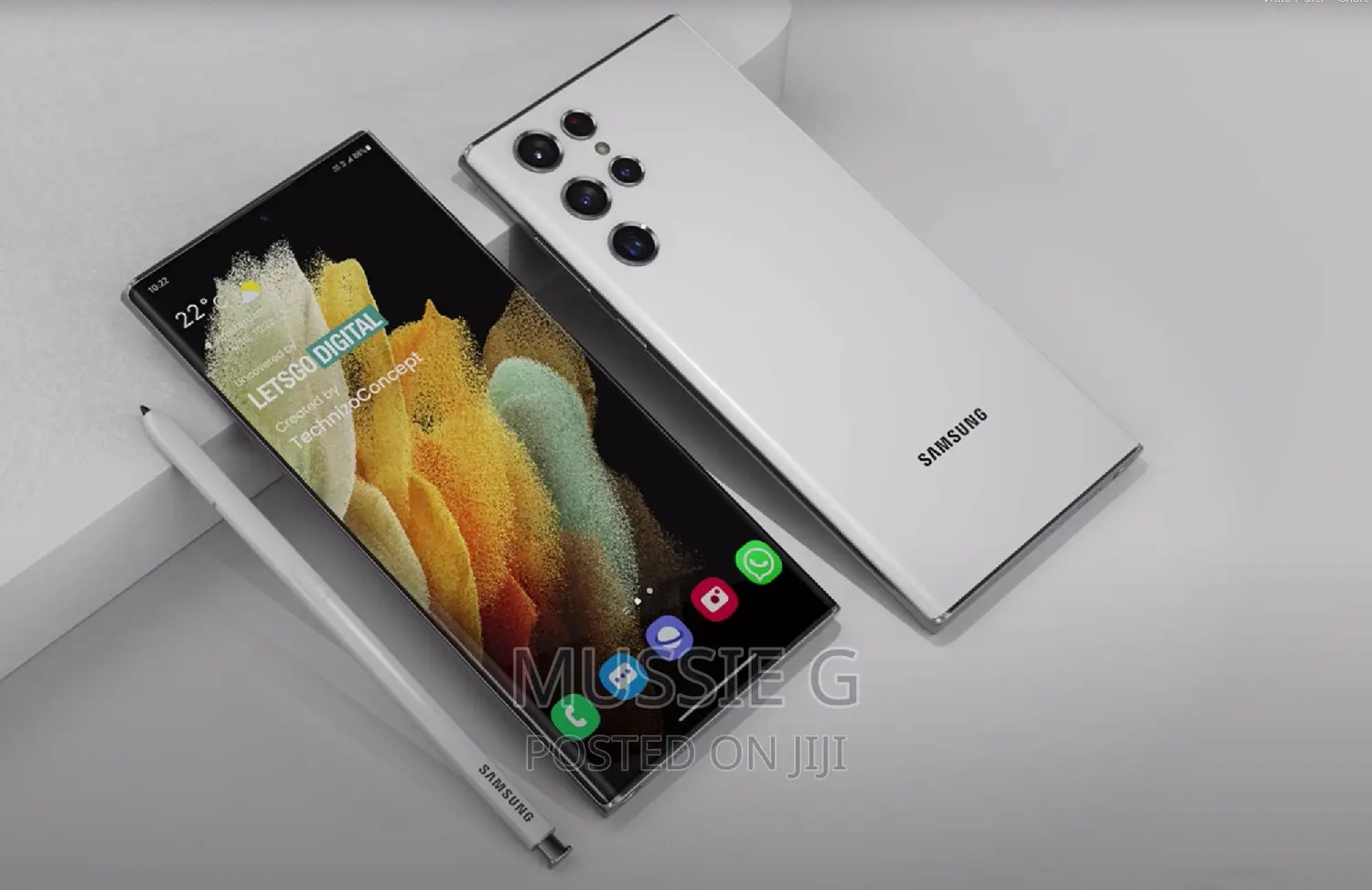 New Samsung Galaxy S22 Ultra 256 GB White