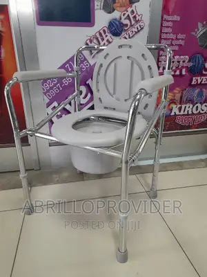 Photo - Removable Bucket Commode Chair/Elderly Seat Chair