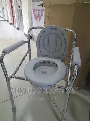 Photo - Folding 'Commode Chair/Toilet Chair/Commode Chair/Elderly