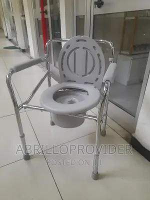 Photo - Adnustable Commode Chair/Folding Chair/Commode Chair