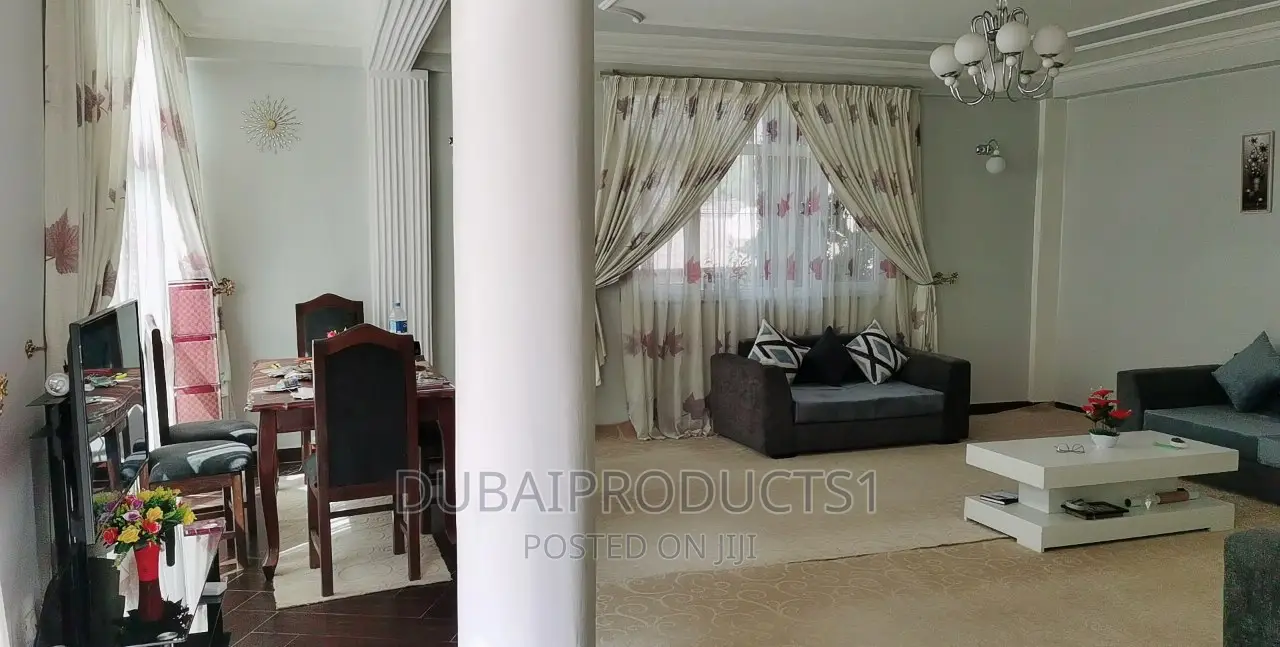 Furnished 3bdrm House in ሜዳ መስጊድ, Kolfe Keranio for rent
