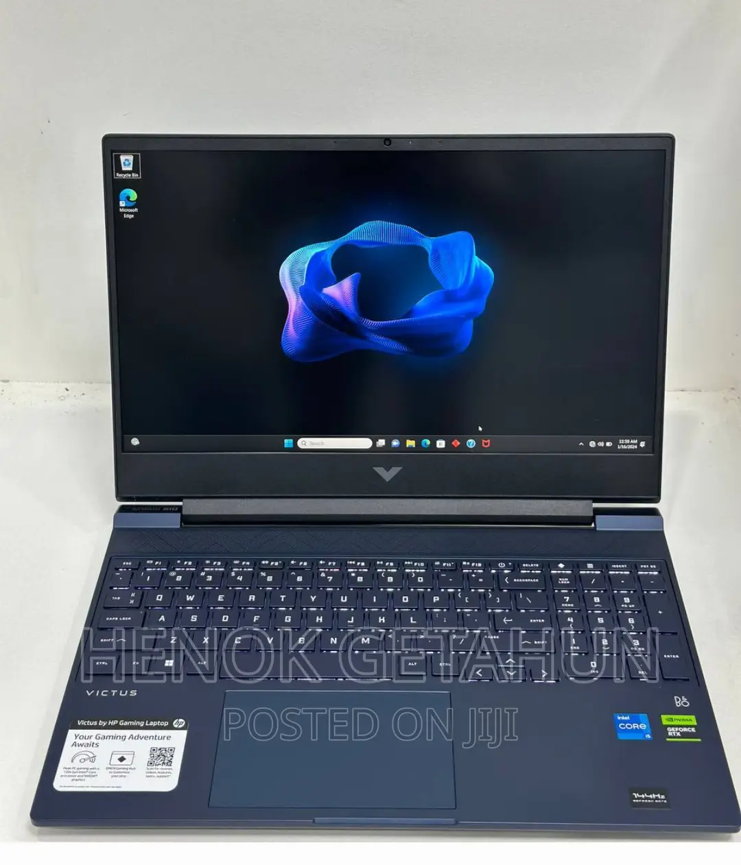 New Laptop HP Victus 16 8GB Intel Core I5 SSD 512GB