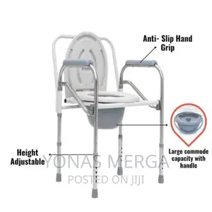 Popo Chair/Commode Molded Armrest Give Added Comfort Support