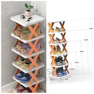 6 Layers Folding Shoe Rack