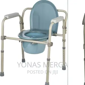 Photo - Commode W Removable Bed Pan, Portable Chair/Build-in Toilet