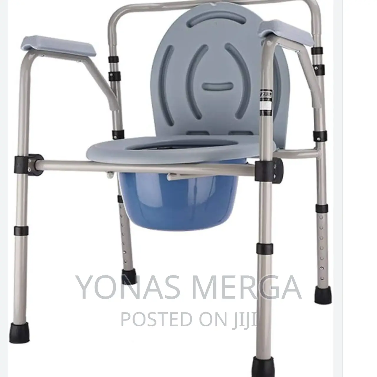 Commode Chair Material:Main Frame Made of Stainless Steel