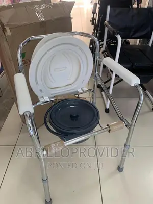 Commode Chair, Raised Toilet Seat, Toilet Safety Rails,