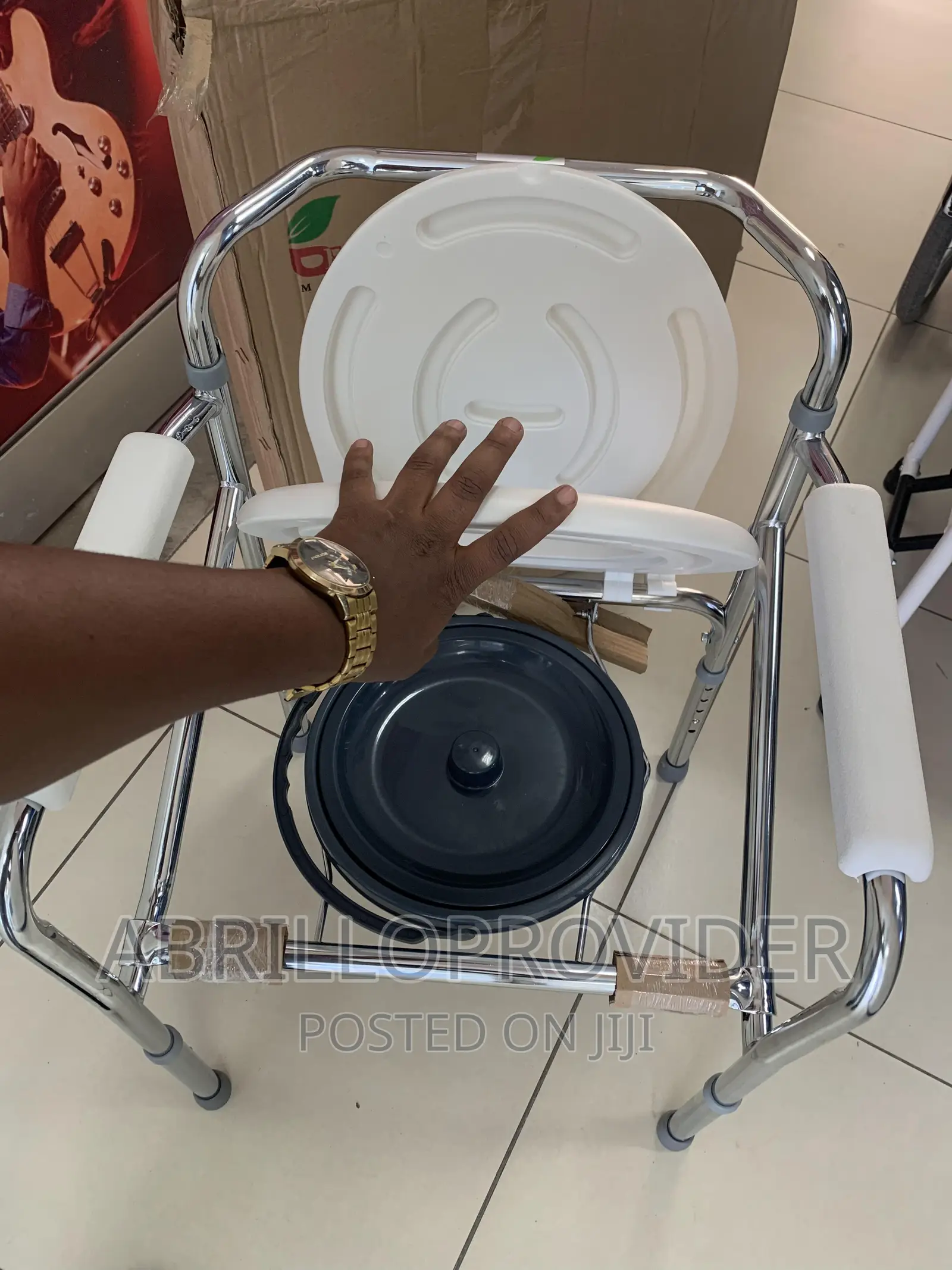 Chair,Toilet Chair Bath Folding Bedside Commode Seat Shower