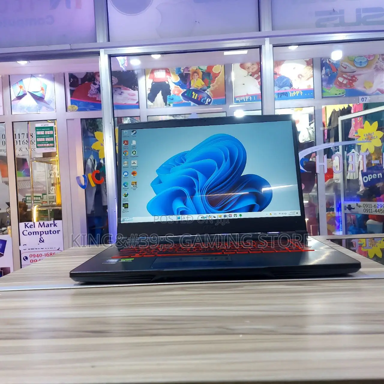 New Laptop MSI GF63 16GB Intel Core I7 SSD 1T
