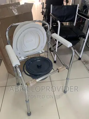 Toilet Chair Bath Folding Bedside Commode Seat Shower