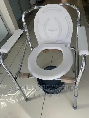 Folding Steel Bedside Commode Chair/Commode Toilet Chair