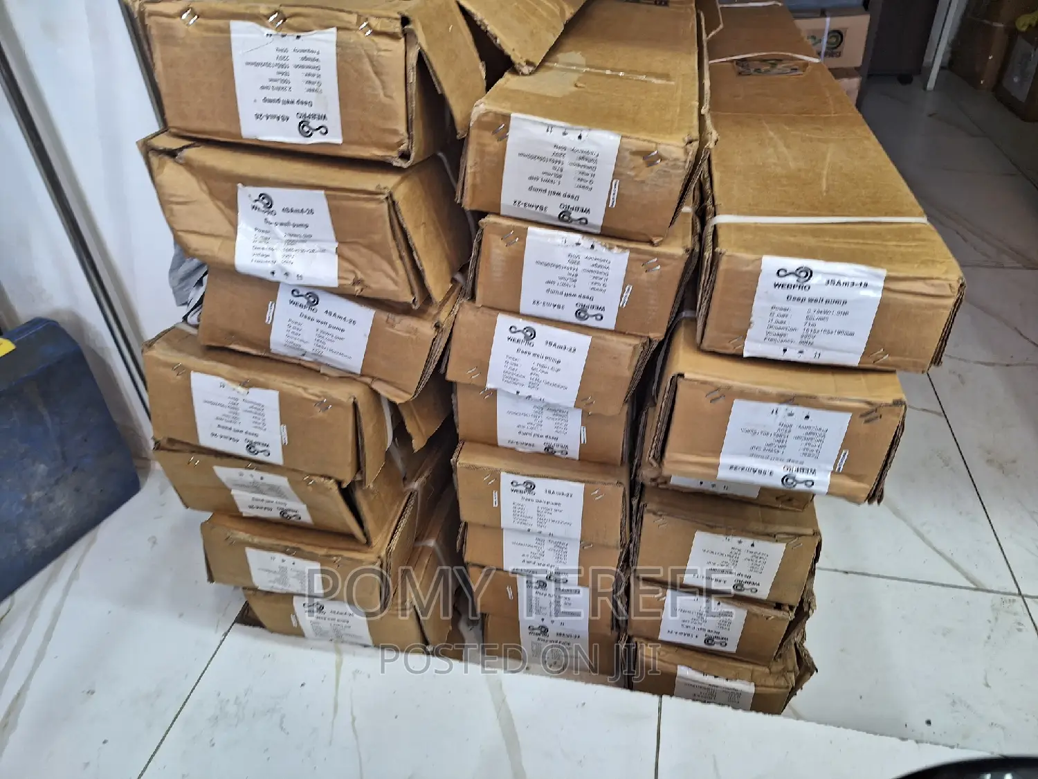 Submersible Deepwell Pump Webpro Sam Model