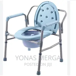 Steel Pipe Material/ Cover Plate Toilet Chair Stool Commode