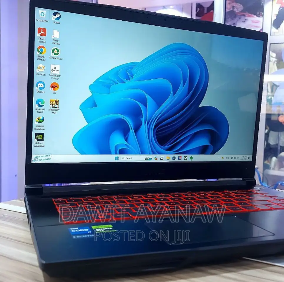New Laptop MSI GF63 16GB Intel Core I7 SSD 512GB