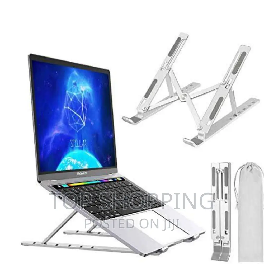 Adjustable Laptop Tablet Stand High Quality(Aluminium)