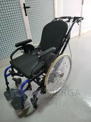 Wheelchair Adjustable Height Armrests, Carrying Handles