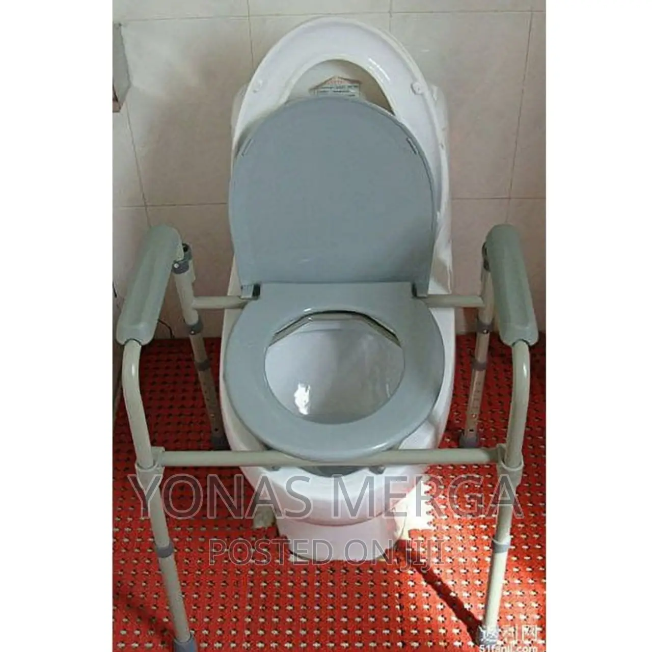 Commode Adjust Height:Assembly Quick Easy Tool-Free Adjust
