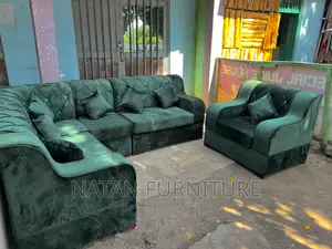 L Shape Corner Sofa Made of a Good Wooden Material