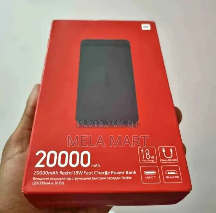 Power Bank Mi Redmi 20000mah Power Bank ፓወር ባንክ