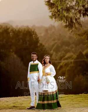 Photo - Traditional Clothes የባህል ልብስ Habesha Kemis ሀበሻ ቀሚስ