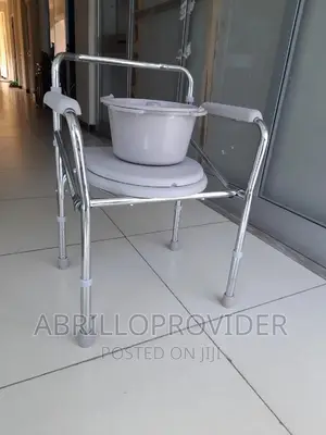 Photo - Adjustable Commode Chair/Elderly Seat Chair/Folding Chair