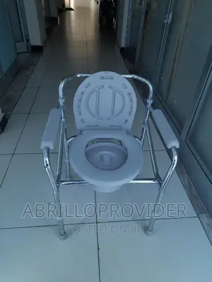 Photo - Adjustable Commode Chair/Folding Chair/Elderly Chair