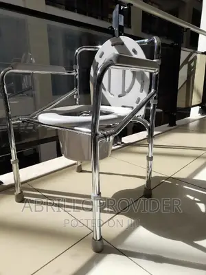 Photo - Shower Chair/Commode Chair/Folding Chair/Commode Chair